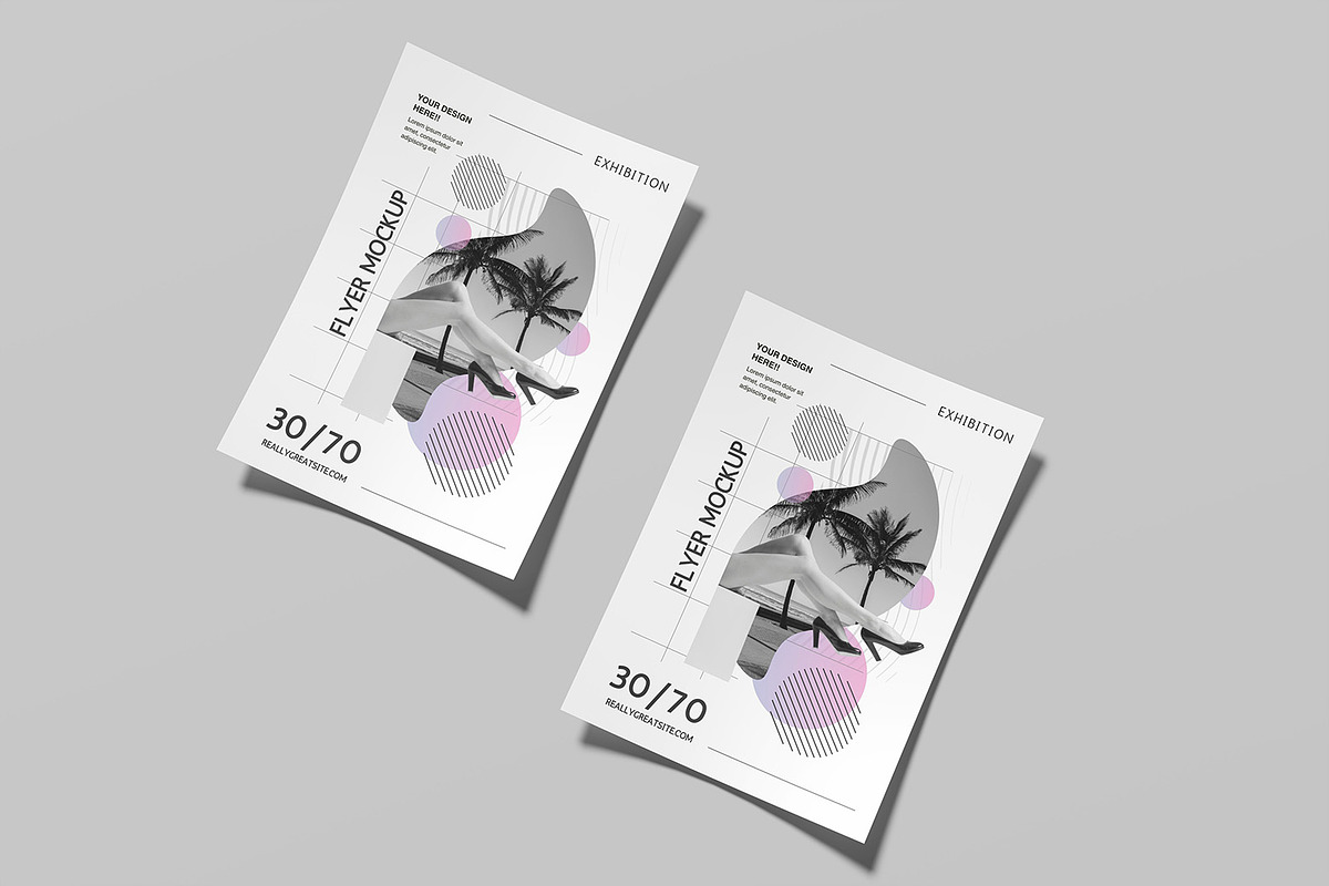 A4 Flyer Mockup, a Product Mockup by ZifaraDesign (Photo 6 of 11)