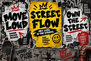STREET FLOW — Bold type Raw attitude, a Script Font by Wow Magic (Thumbnail 3 of 5)