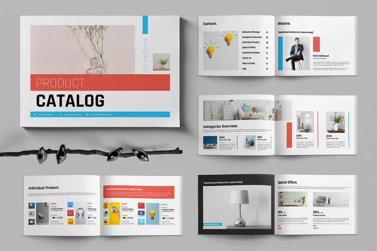 Modern Product Catalog Design, a Brochure Template by ContestDesign (Photo 1 of 5)