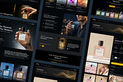 Aroma - E Commerce Website, a Landing Page Template by SLAB! Design (Thumbnail 4 of 5)