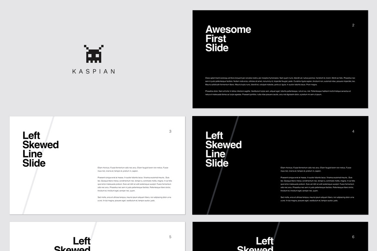 KASPIAN Keynote Presentation Theme, a Presentation Template by Goashape Studio (Photo 3 of 8)
