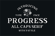 Progress + Extras, a Sans Serif Font by prasetyadavid (Thumbnail 1 of 10)
