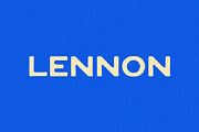 Lennon | A Vintage Display Font, a Handwritten Font by Taylor Penton (Thumbnail 1 of 5)