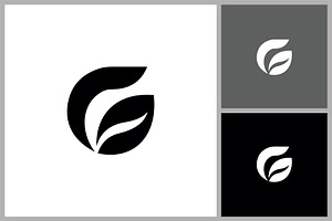 Abstract Letter G Leaf Logo for Eco, a Branding & Logo Template by quadrazo