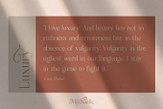 Mitchaella Luxury Unique Serif, a Serif Font by Typetemp Studio (Thumbnail 9 of 19)