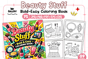 Dessert Bold and Easy Coloring Pages, a Decorative Illustration by Ink Gallery (Thumbnail 1 of 8)