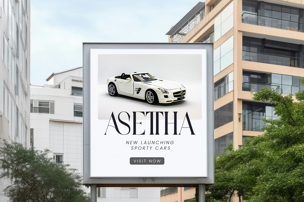 Yosan - Elegant Serif Font, a Serif Font by Aqeel_Art (Photo 6 of 12)