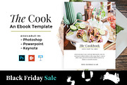 The Cook: E-Book Template, a Magazine Template by SheMadeStudio (Thumbnail 5 of 5)