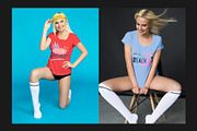 T-Shirt Mock-Up Set, a Shirt Mockup by Freeman Studio (Thumbnail 10 of 16)