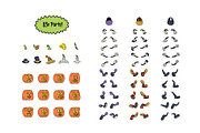 Jack O' Lantern Mascot Creator, a Seasonal Illustration by The Isian (Thumbnail 3 of 17)