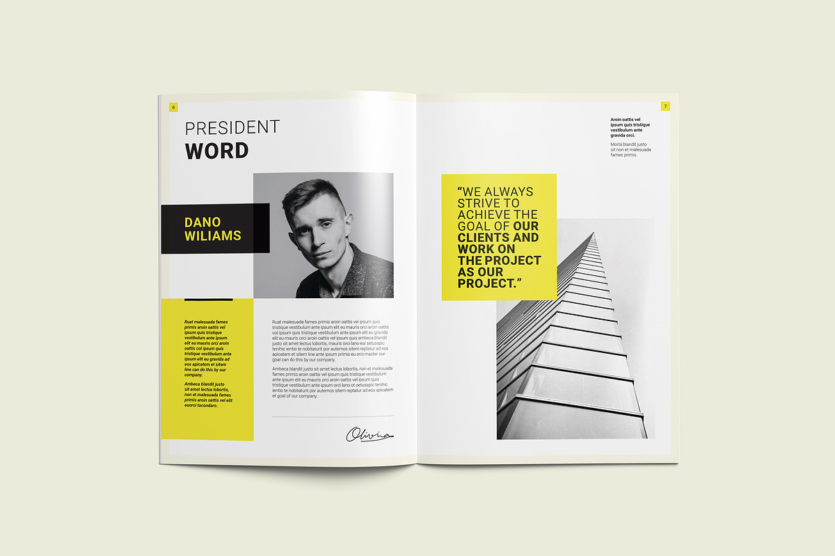 Business Brochure Template, a Brochure Template by WOWPro (Photo 5 of 10)