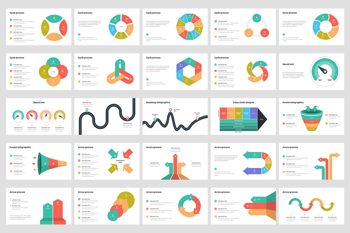 Infographics v.3, a Presentation Template by Presentation Templates (Photo 2 of 4)