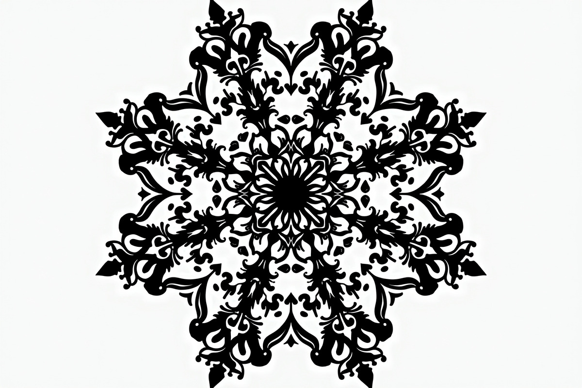Mandala Laser Cut Files, an Illustration by balal (Photo 3 of 9)