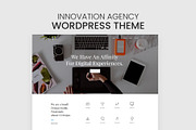 Innovation Agency WordPress Theme, a WordPress Template by Pixflow (Thumbnail 1 of 11)