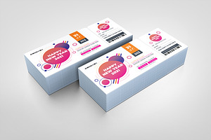 Customizable Event Ticket Template, a Card Template by BrandlyTemplate