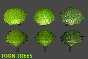 Toon Trees Pack