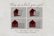 Greeting Card Mockup A7 . Moody Wine, a Product Mockup by tomodachi studio (Thumbnail 2 of 7)