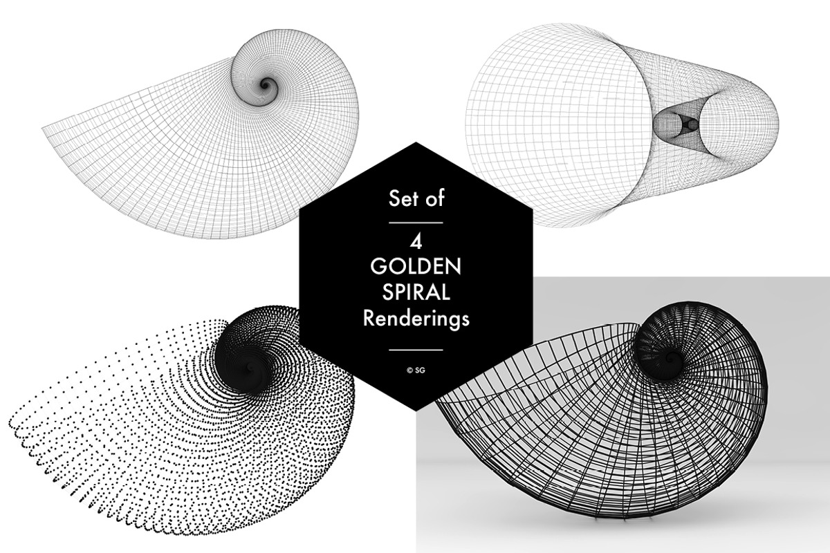 Golden Spiral Set, a Graphic by helloSG (Photo 1 of 3)