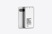 Google Pixel 9 Pro XL Phone Mockup, an Android Mockup by UnicDesign (Thumbnail 15 of 21)