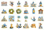 Christmas Nativity Clipart, an Illustration by CreationArt (Thumbnail 3 of 5)