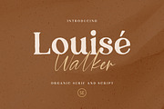 Louise Walker - FONT DUO, a Script Font by Sarid Ezra (Thumbnail 1 of 11)