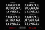 Dead Sky Darkletter Typeface, a Blackletter Font by alit design (Thumbnail 16 of 17)