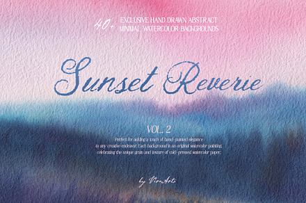 Watercolor abstract backgrounds, a Background Graphic by Vero Arts