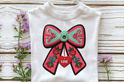 Faux Yarn Crochet Valentine Coquette, an Illustration by DreamPrint404 (Thumbnail 3 of 7)