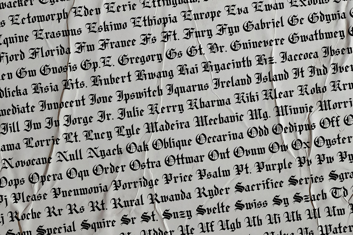 Fullerton Next, a Blackletter Font by Emyself Design (Photo 9 of 11)