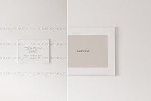 Frame Mockup, Clean Minimal Mockup