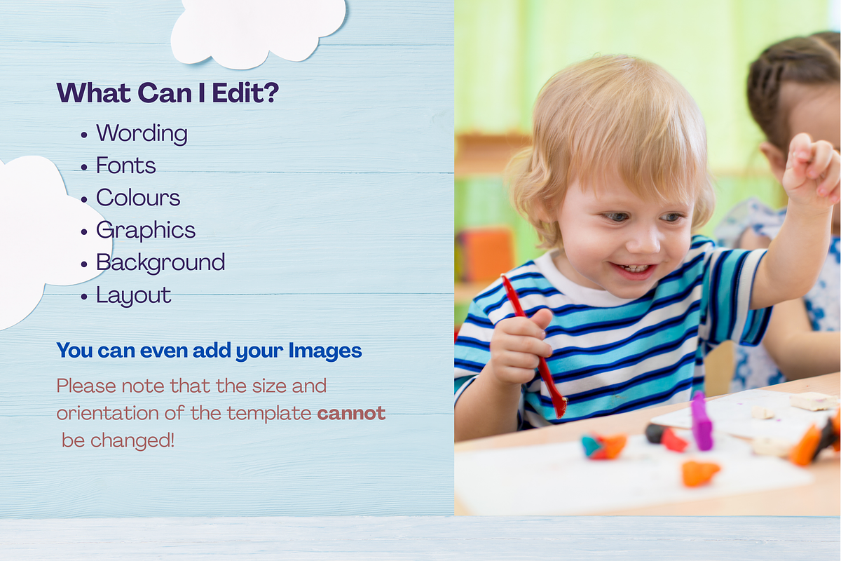 Cute Cartoon Kids Notes Diary, a Stationery Template by Avyukta Envision Digital (Photo 7 of 7)