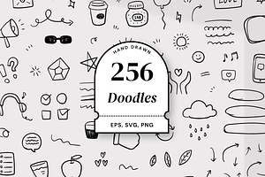 256 daily doodles and scribbles