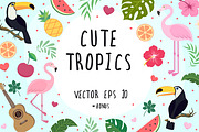 Cute Tropics, an Illustration by Imaginasty (Thumbnail 1 of 3)