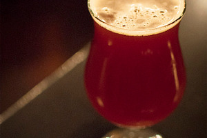 Red Ale Tulip Glass