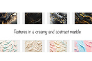 Textures in a Creamy and Abstract Ma, a Texture Illustration by VetalStock (Thumbnail 1 of 3)