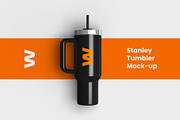 Stanley Tumbler Mockup, a Cups & Container Mockup by Farabion Studio (Thumbnail 1 of 3)
