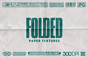 Folded Paper Textures, a Texture Graphic by Indieground Design Inc. (Thumbnail 1 of 4)
