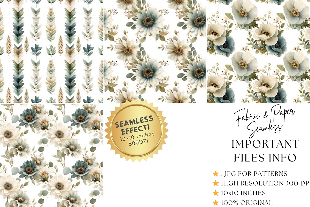 Green Boho Flower Clipart Bundle, a Decorative Illustration by Nicole Branger Art (Photo 12 of 20)