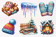 Cozy Winter Wonderland Collection, an Illustration by Dream Creation (Thumbnail 2 of 7)