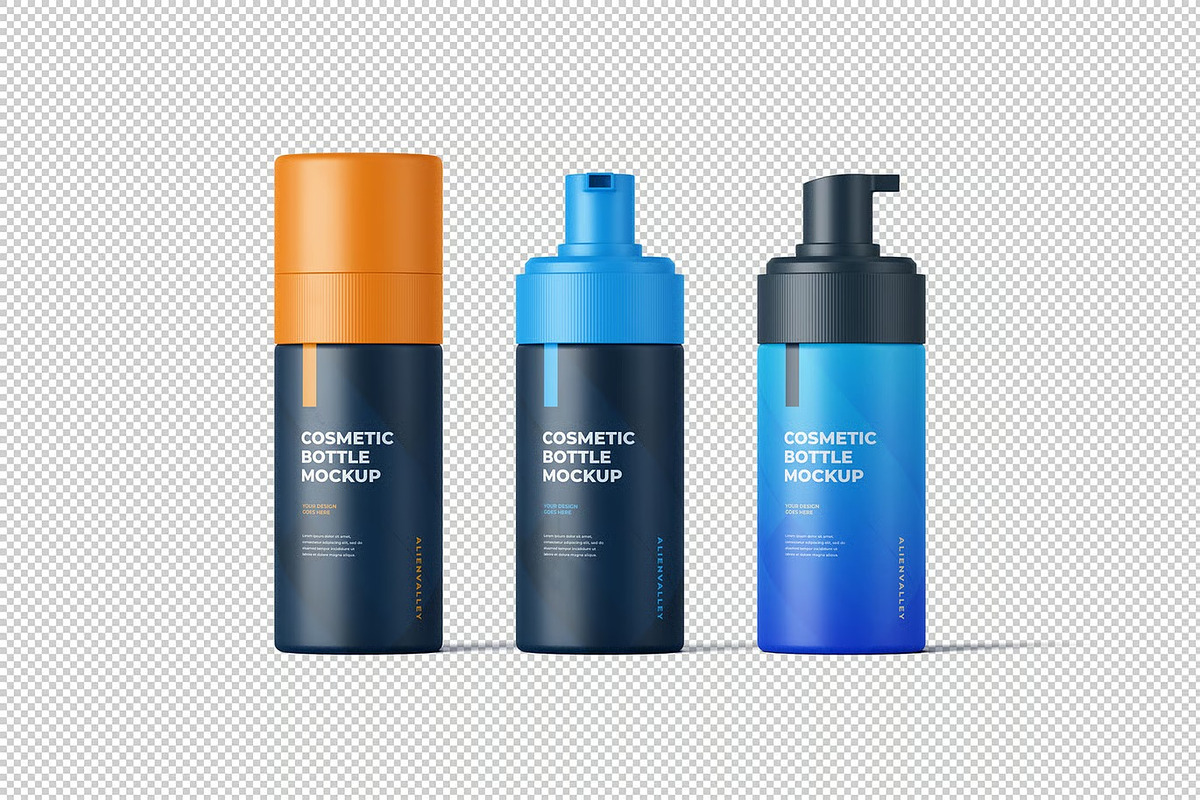 Cosmetic Bottle Mockup, a Product Mockup by zpackcreative (Photo 3 of 4)