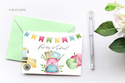 Watercolor School set, an Object Graphic by OrangePeafowlArt (Thumbnail 6 of 15)