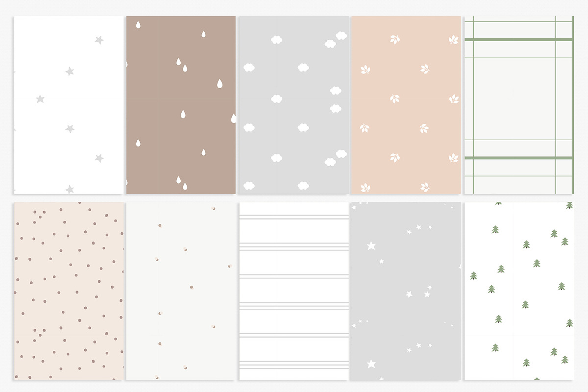 NEUTRAL PATTERNS, a Pattern Graphic by erasovas (Photo 9 of 9)