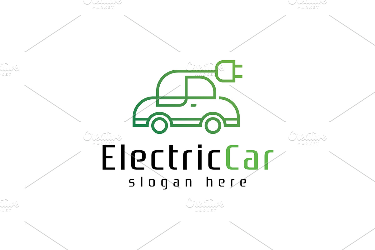 Electric Car Logo, a Branding & Logo Template by Pixes (Photo 2 of 3)