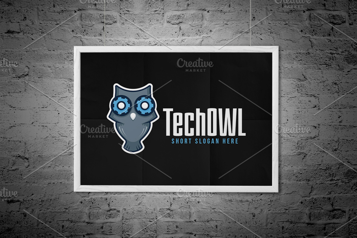 TechOwl Logo, a Branding & Logo Template by Scredeck