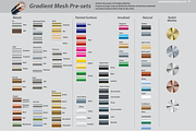 Gradient Mesh Presets, a Gradient Add-On by Industrial Artworks (Thumbnail 1 of 2)