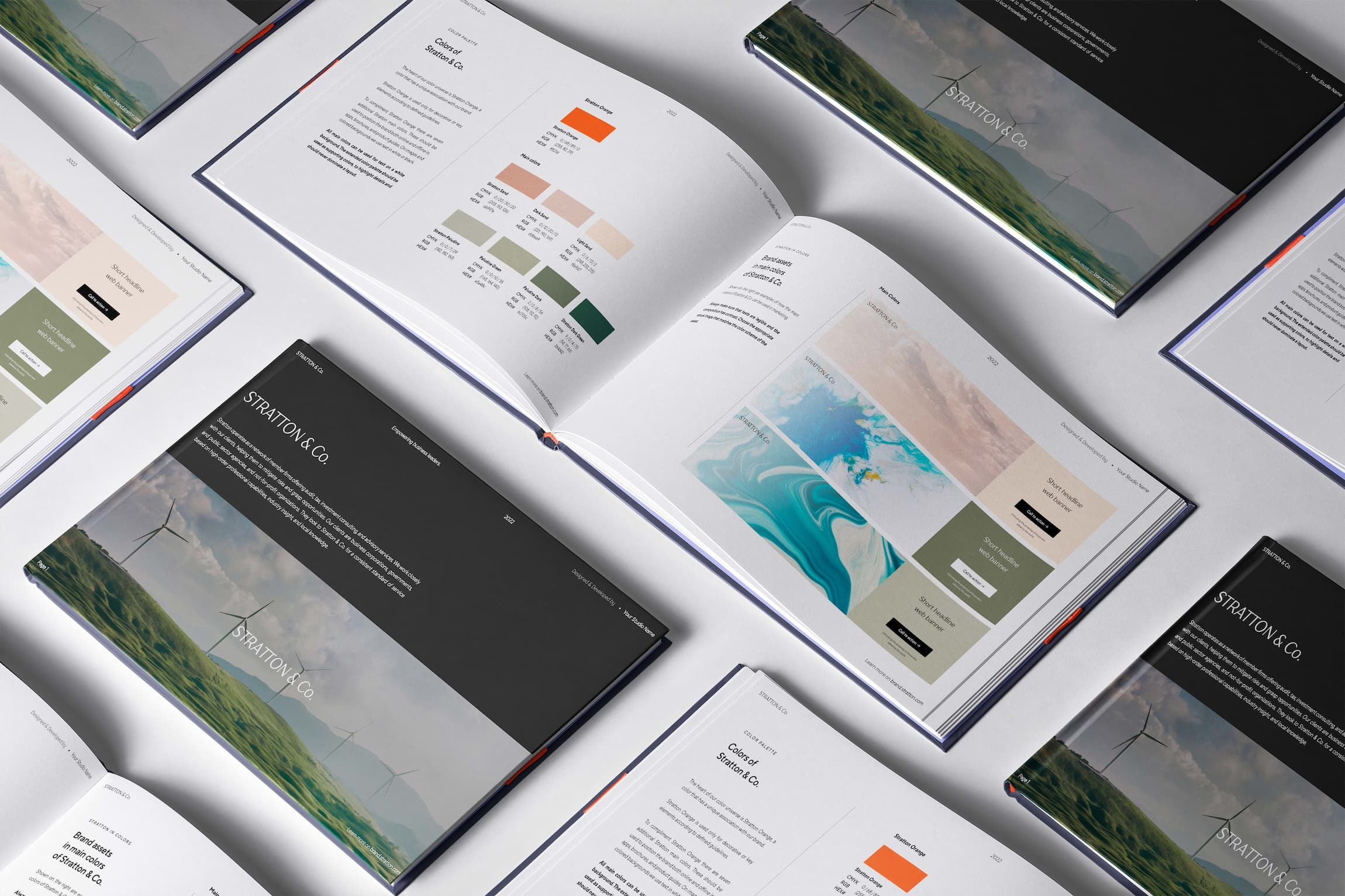 73Page Brand Style Guidelines by Smotrow Related  Creative Market