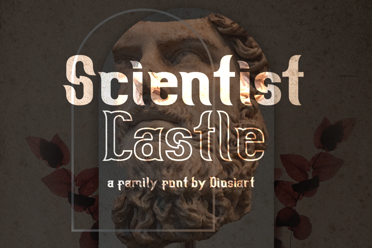 Scientist Castle - Family Slab Serif, a Slab Serif Font by DiosiArt (Photo 1 of 11)