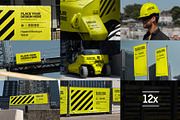 12x Mockup Construction Bundle, an Advertising Mockup by HAZARD MOCKUPS (Thumbnail 1 of 17)