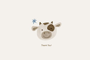Western Watercolor Nursery Clipart, a Decorative Illustration by Cute And Wild (Thumbnail 6 of 6)