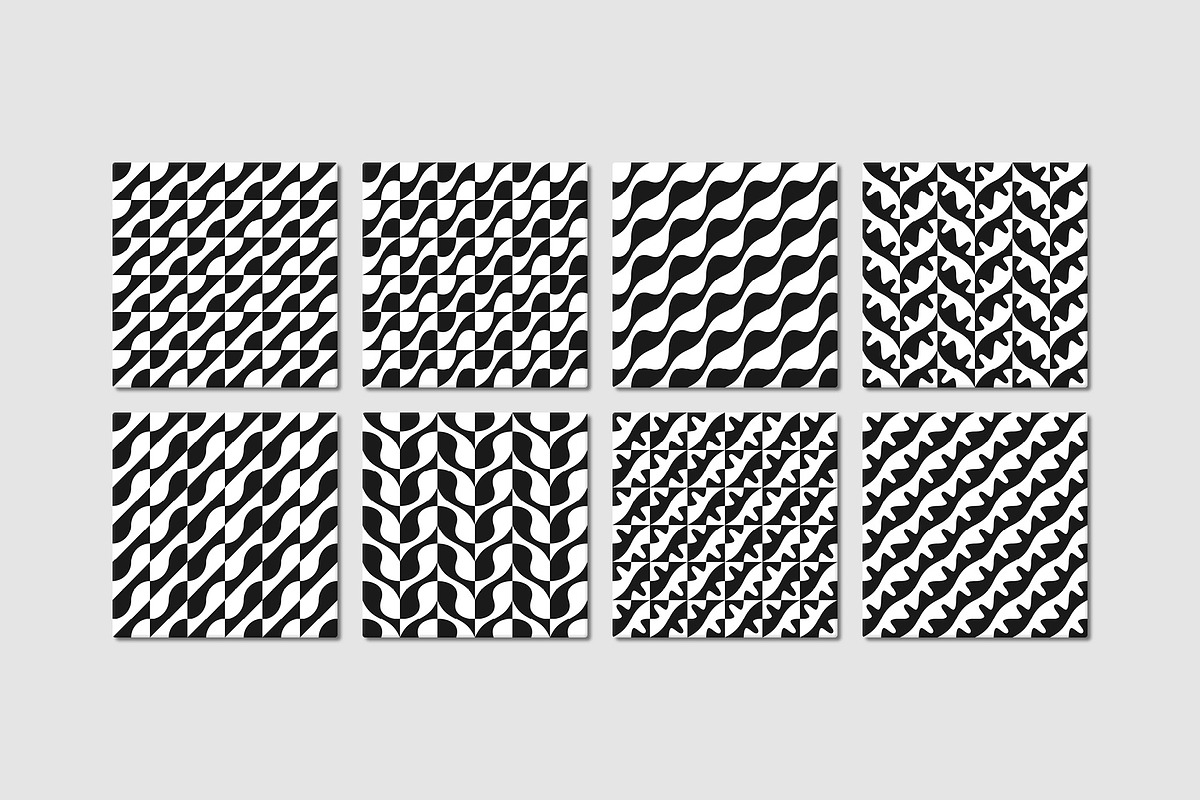 Abstract - 40 Seamless Patterns, a Pattern Graphic by Tustan